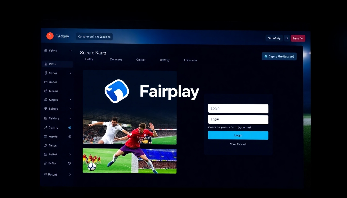 Efficient fairplay login interface with secure access for sports betting and casino games in India.
