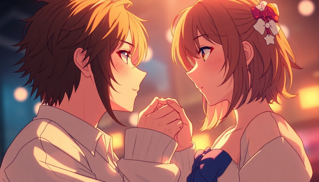 High-quality, realistic NSFW AI-generated visuals of anime characters, emphasizing emotional interaction and detailed textures for screen readers.