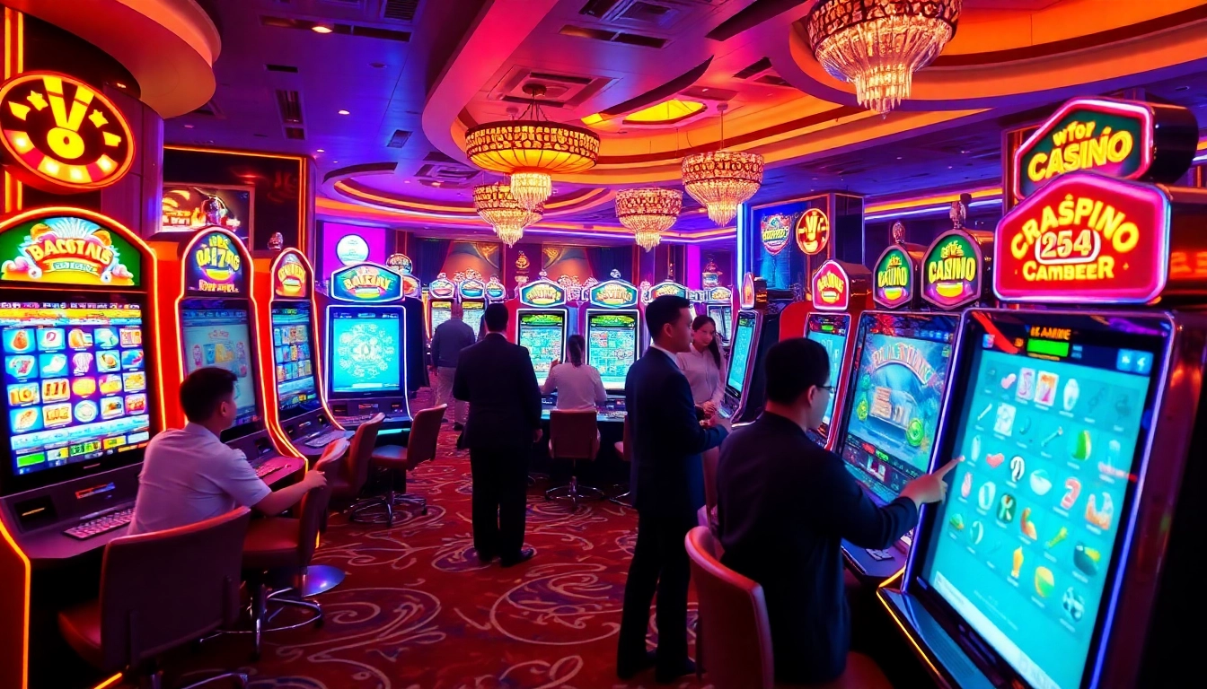 Premium casino siteleri with live dealers and vibrant gaming environment showcasing trusted